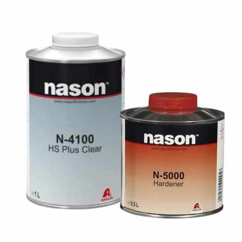 NASON N-4100 HS PLUS CLEAR 1.0L (1 db) + NASON N-5000 HARDENER 0.5 L (1 db)