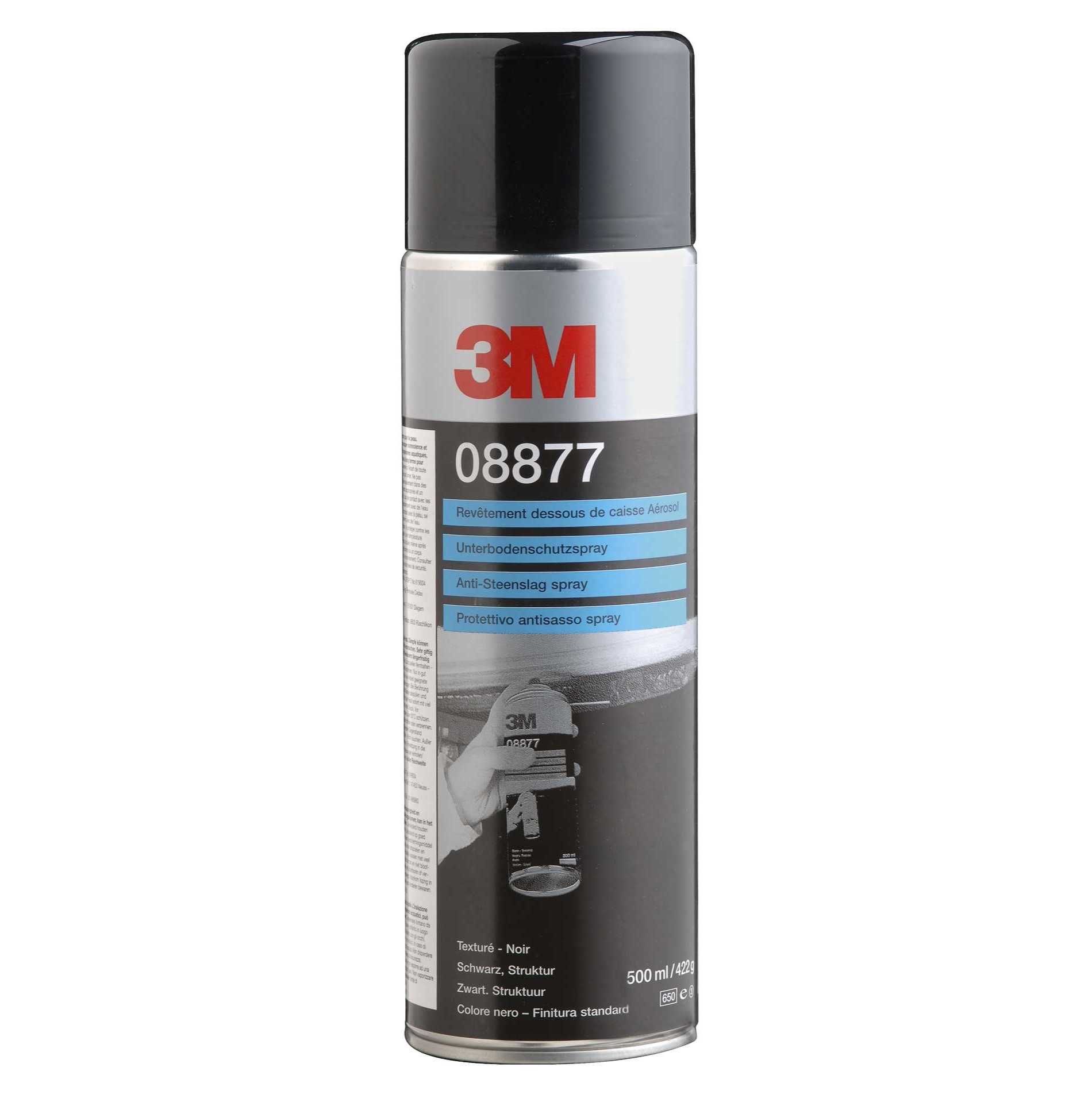 3M 8877 Alvázvédő/Rücsi spray fekete 500ml - ardcolor.hu