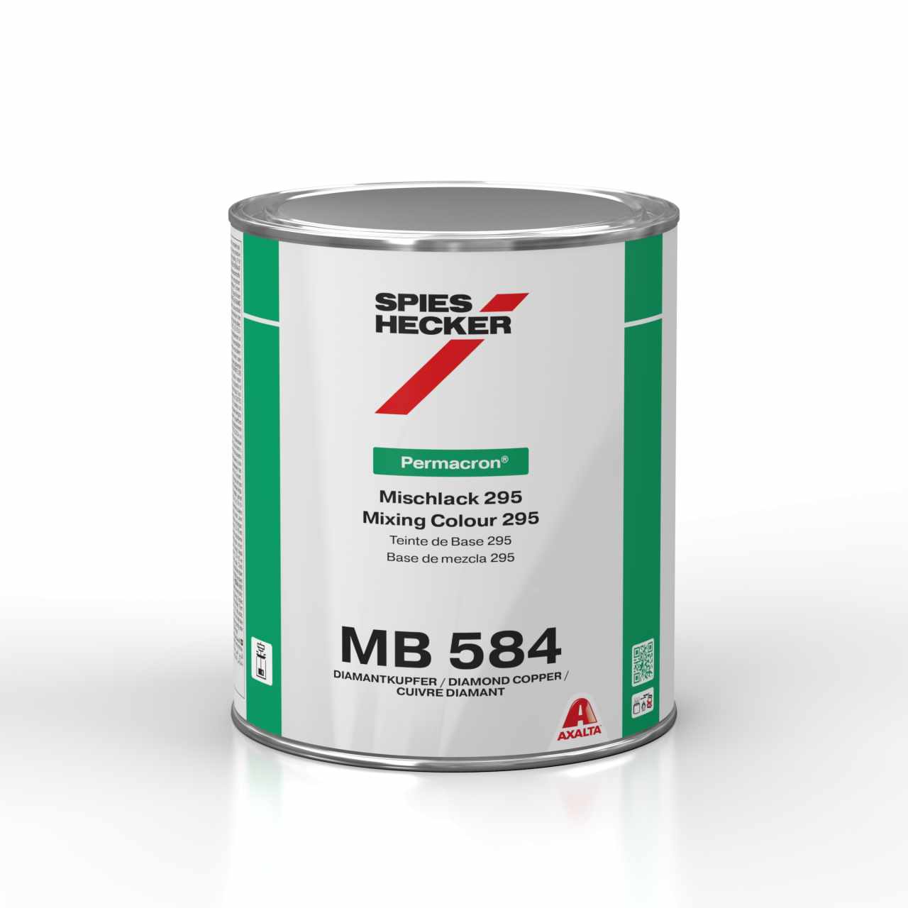 PERMACRON MIX.COL. S. 295 MB 584 DIAMOND COPPER 1.0L
