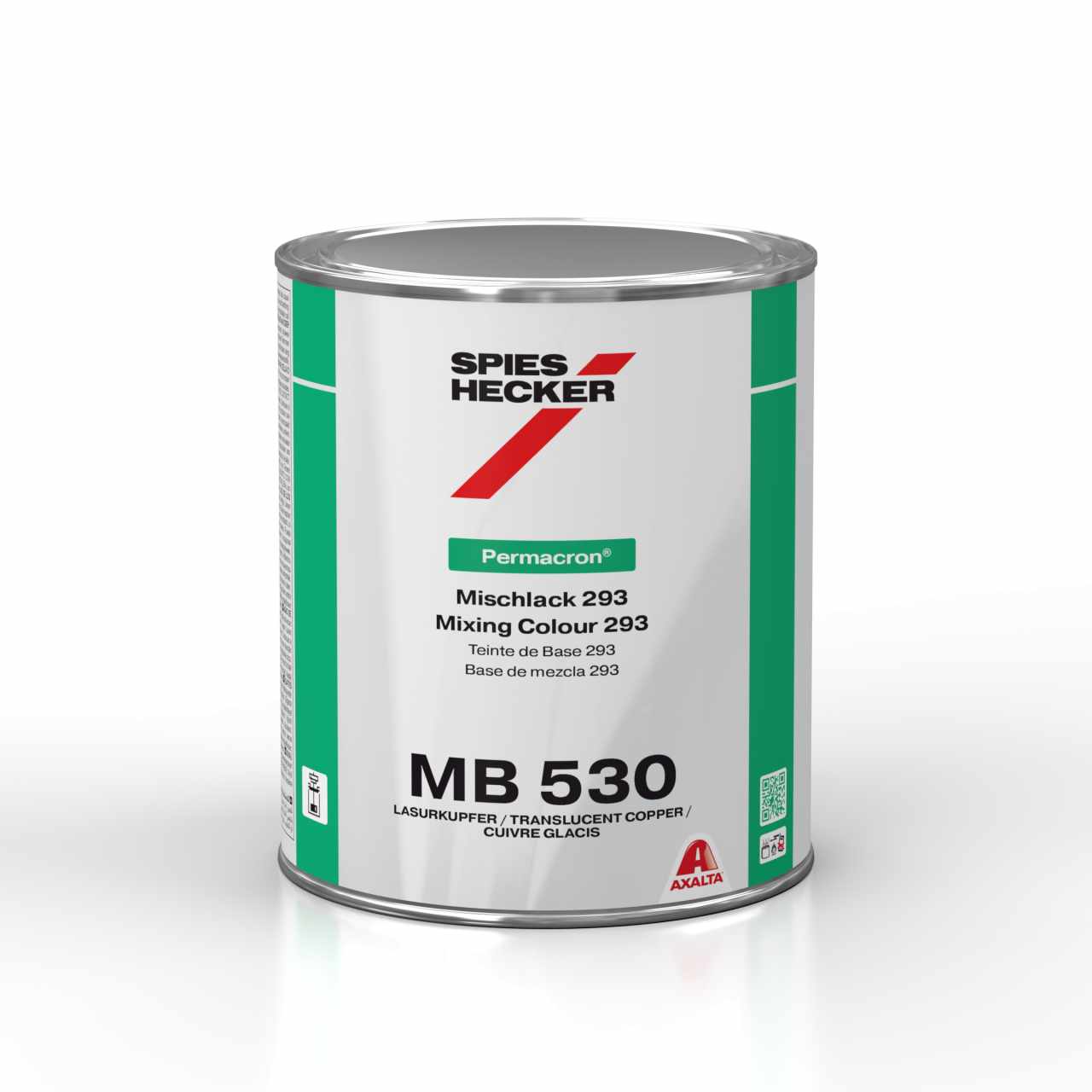 PERMACRON MIX.COL. S. 293 MB 530 TRANSLUCE. COPPER 1.0L
