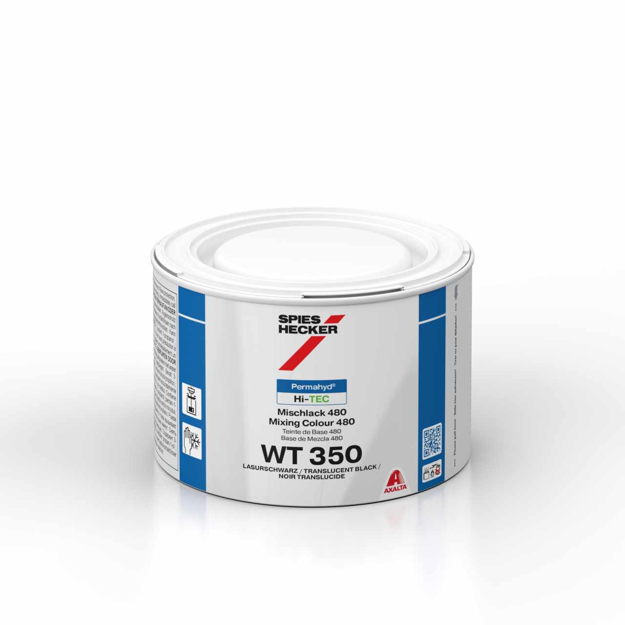 PERMAHYD HI-TEC 480 WT350 REDUCED BLACK 0.5L