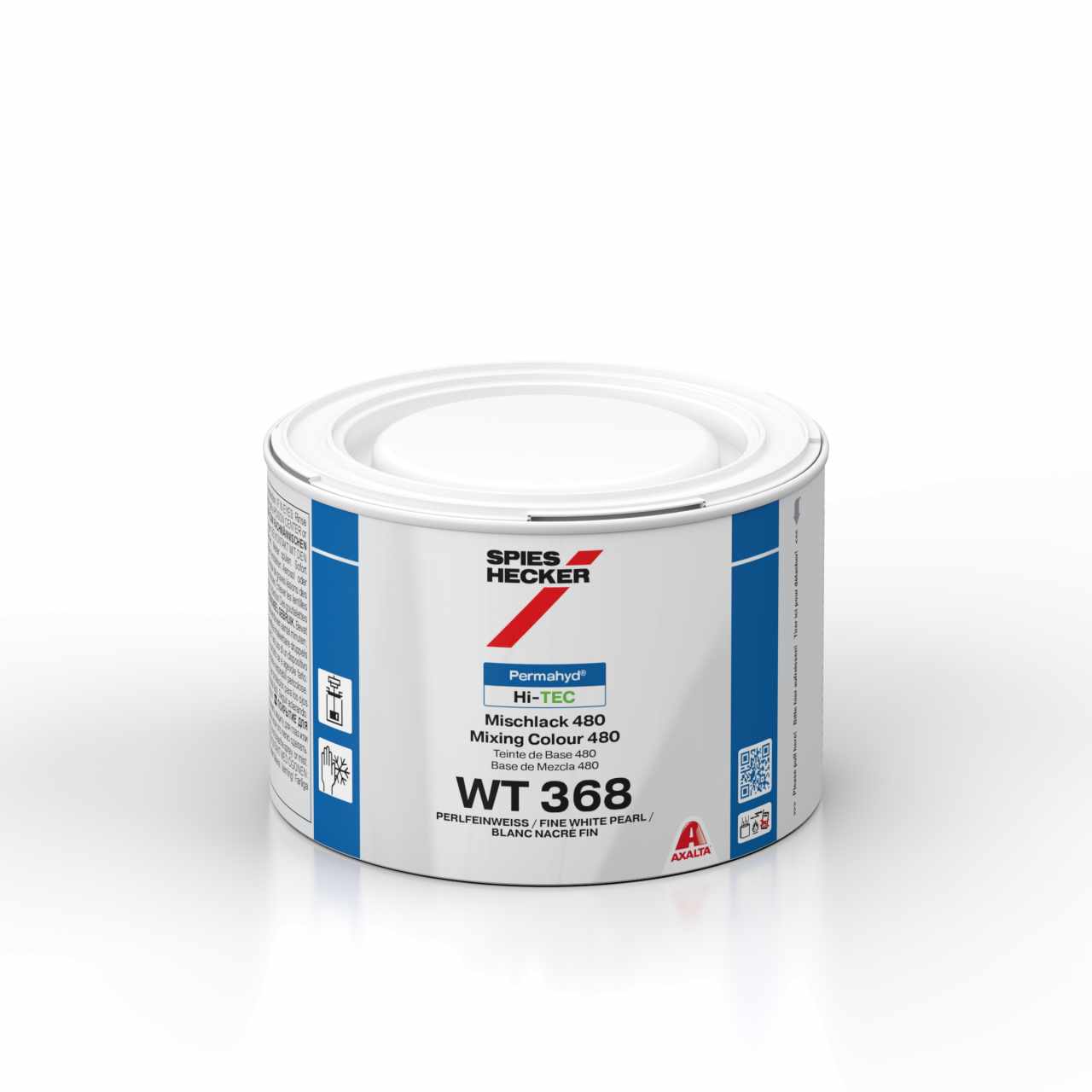PERMAHYD HI-TEC 480 WT368 FINE WHITE PEARL 0.5L