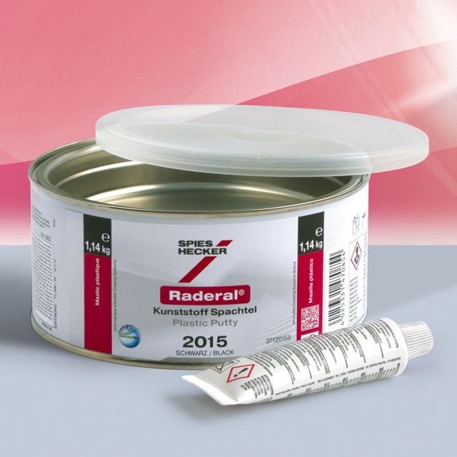 RADERAL PLASTIC PUTTY KIT+HARDENER 2015 BLACK 1.14KG ardcolor.hu