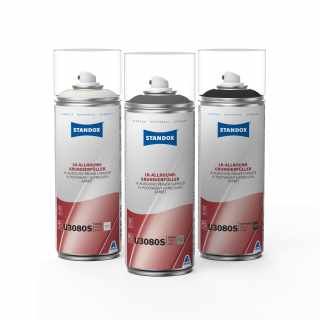 STANDOX 1K ALLROUND PRIMER SURFACER U3080S BLACK SPRAY 0.4L #2