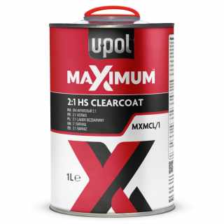 U-POL MXMCL/1 MAXIMUM HS CLEARCOAT (2:1) 1.0L #1