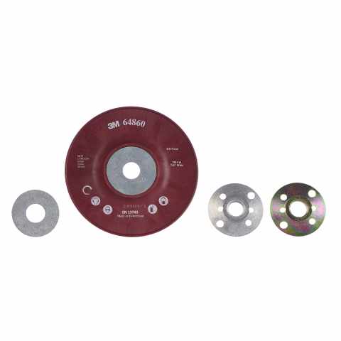 3M 64860 Felfogótalp D115mm M14 09583 bordó (Fibertárcsához)