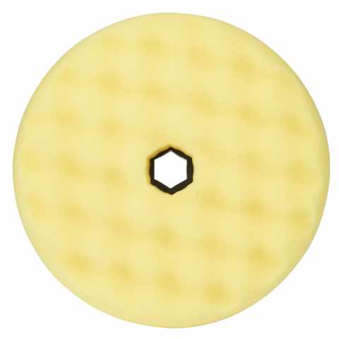 3M 50879 Gyorscsatlakozós kétoldalas polírszivacs, sárga 150mm