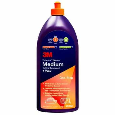 3M 36106E Perfect-It Gelcoat medium polír + wax 946ml