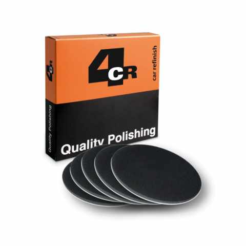 4CR 8215 Perfect Finish polírszivacs fekete/puha 150 x 5mm