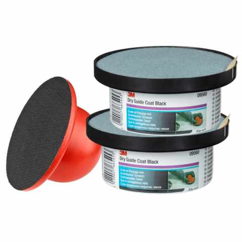 3M 51362 Kontrollpor, fekete, promo kit