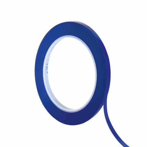 3M 06405 Dekor szalag 471+ 6mm x 33m görbe vonalhoz, kék