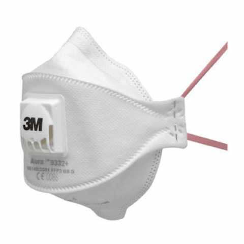 3M 9332+ Félálarc Szelepes részecskeszűrő FFP3