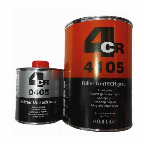 4CR 4105 Filler UniTECH 0,8L szürke