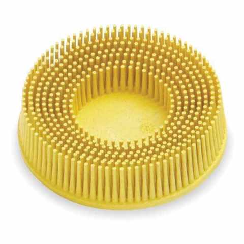 3M 7581 Scotch-Brite BD-ZB süntárcsa, P80, 115 mm x M14, sárga 24538
