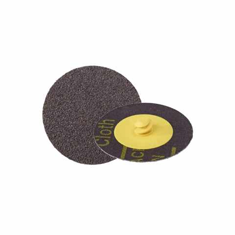 3M 22401 Roloc 361F gyorscsatlakozós csiszolóvászon korong, P80, 50mm, sárga