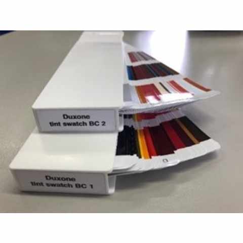 DUXONE M-6813 TINTING SWATCHES BC REPRINT 2022 D15386010