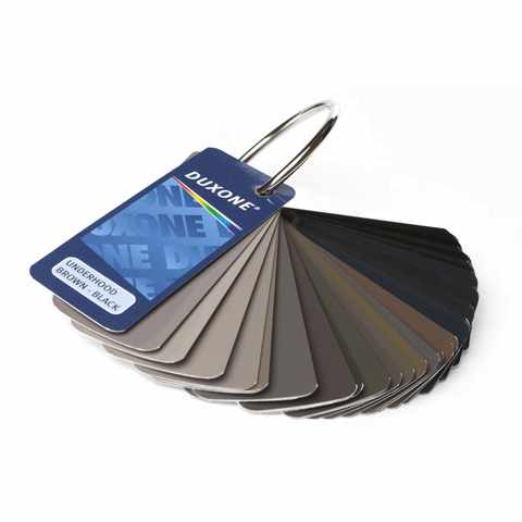 DUXONE BUMPER & UNDERHOOD SWATCHES D15339559 (incl.: 1/2022)
