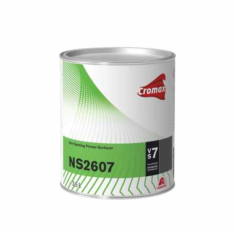 CROMAX NS2607 NON-SANDING PRIMER-SURFACER BLACK VS7 3.5L