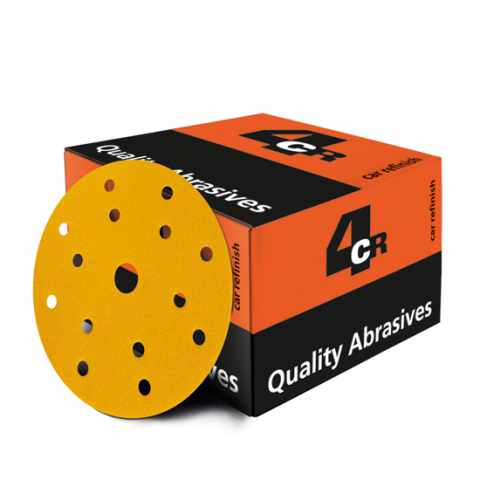 4CR 3050 Gold Velcro P40 csiszolópapír 150mm 15ly