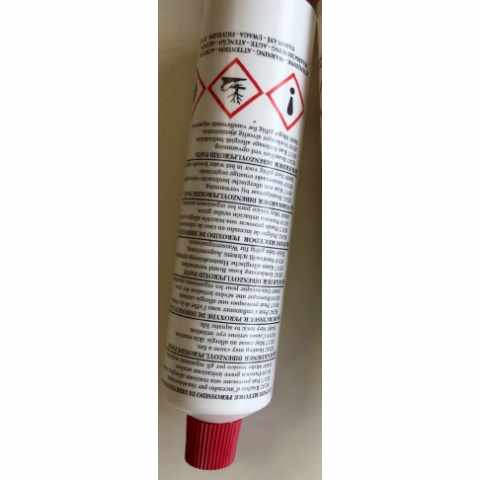 6L1R BPO HARDENER DIBENZOYL PEROXIDE PASTE RED 50GR