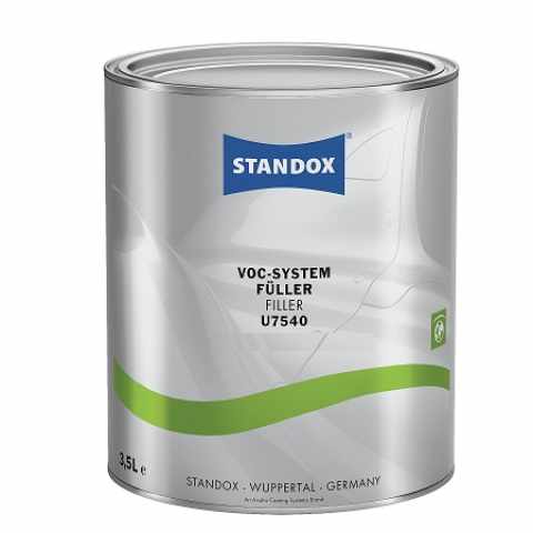 STANDOX VOC SYSTEM FILLER U7540 WHITE 3.5L