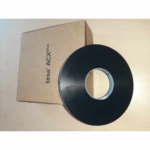 Tesa 77811 ACX Plus Akril kétoldalas ragasztószalag 9mm x 33m x 1,1mm