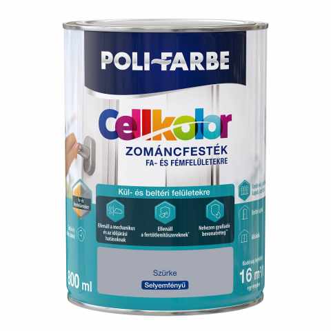 CELLKOLOR SF. ZOMÁNC SZÜRKE 0,8L