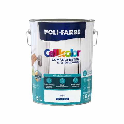 CELLKOLOR SF. ZOMÁNC FEHÉR 5 L