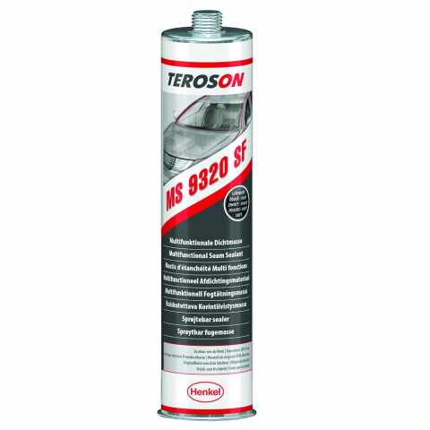 Teroson MS 9320SF Szórható varrattömítő 300ml fekete 1370739