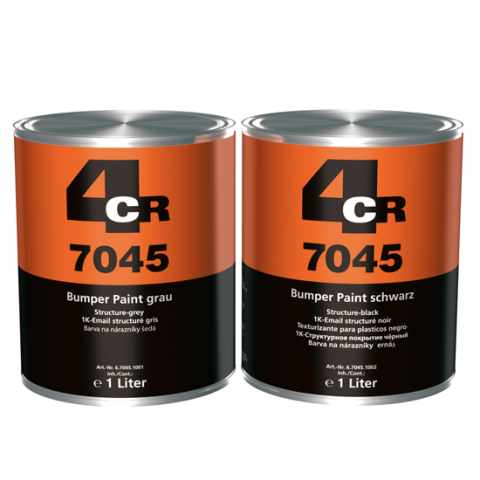 4CR 7045 Lökhárító festék fekete 1L Bumper