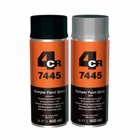 4CR 7445 Lökhárító festék szürke spray 400ml