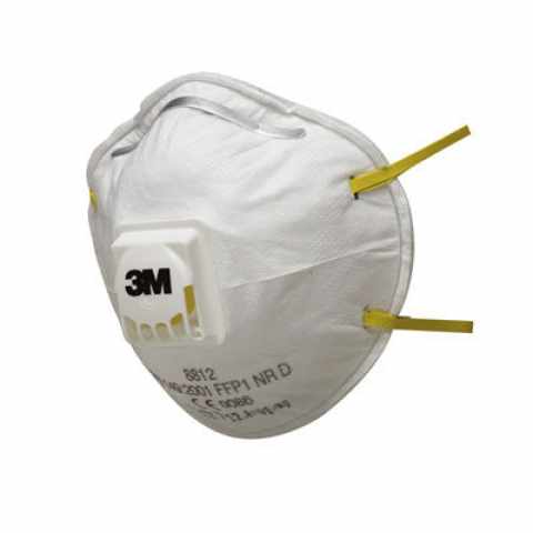 3M 8812 Szelepes pormaszk FFP1