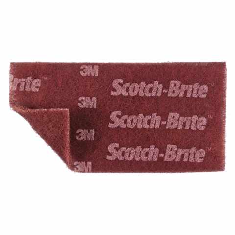 3M 64659 Scotch-Brite MX-HP flexibilis kézi lapka P360 vörös A VFN 115 x 230mm 25db/doboz
