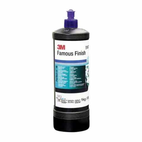 3M 51677 Famous Finish újgenerációs, lila kupakos polírpaszta, 1kg