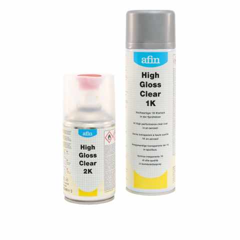 AFIN High Clear Gloss 1K lakk spray 500ml