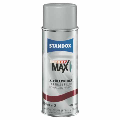 STANDOX SPRAYMAX 1K PRIMER FILLER U3010S LIGHT GREY 0.4L