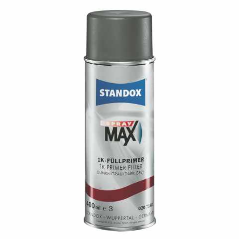 STANDOX SPRAYMAX 1K PRIMER FILLER U3010S DARK GREY 0.4L