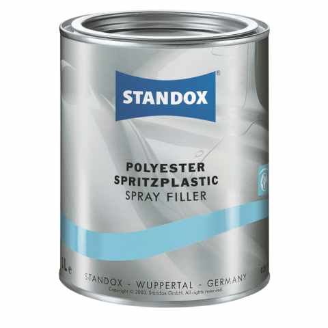 STANDOX SPRAY FILLER NEW U1100 1.0L POLIESTER SPRITZ PLASTIK