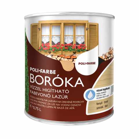 BORÓKA LAZÚR FENYŐ 0,75L