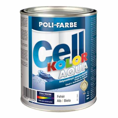 CELLKOLOR AQUA SF. ZOMÁNC FEHÉR 1L