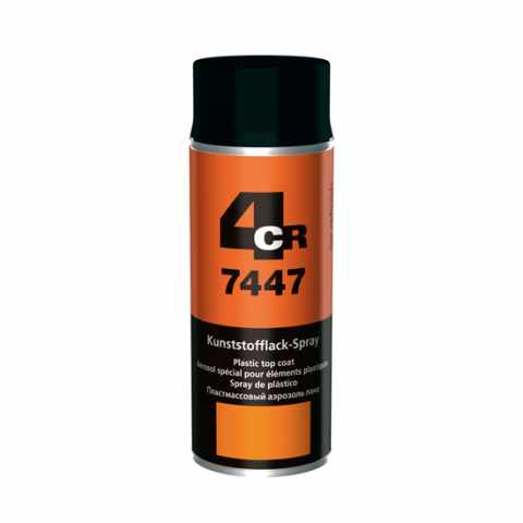 4CR 7447 Spray Paint for Plastic dark grey 400ml