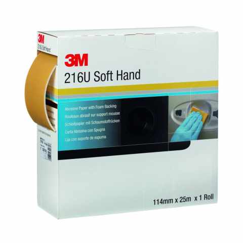 3M 216U 50333 Csiszolószivacs tekercs P240 114mm x 25m