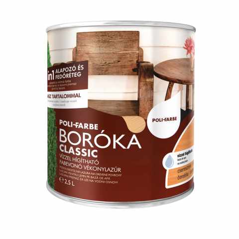 BORÓKA CLASSIC VÉKONYLAZÚR CSERESZNYE 2,5L