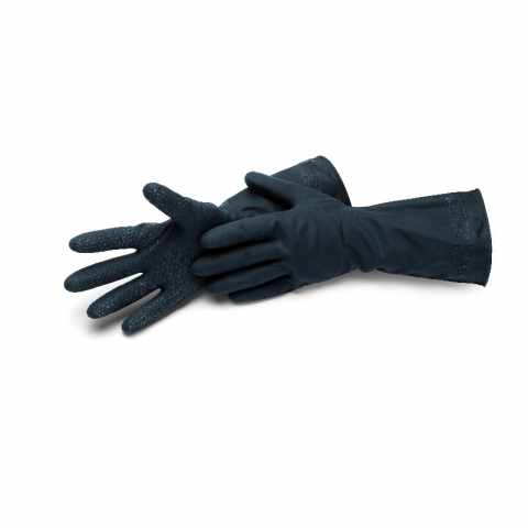 LATEX KESZTYŰ FEKETE XL/10