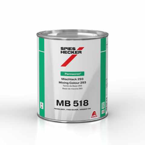 PERMACRON MIX.COL. S. 293 MB 518 FINE SILVER 3.5L