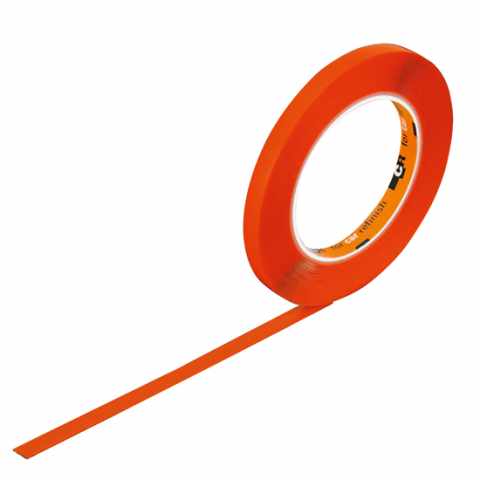 4CR 5185 HS Acrylic kétoldalú ragasztószalag piros 12mm x 10m