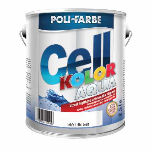 CELLKOLOR AQUA TÖLTŐALAPOZÓ FEHÉR 2,5L