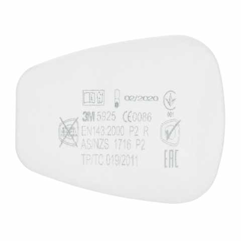 3M 5925 Trapézfilter P2, 1 pár