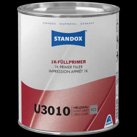 STANDOX 1K PRIMER FILLER U3010 LIGHT GREY 3.5L
