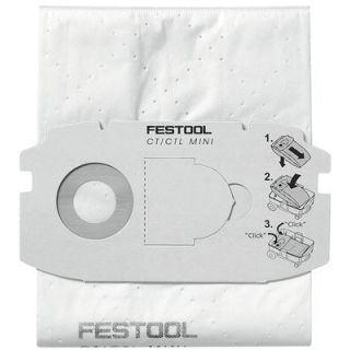 Festool AUTOMOTIVE Selfclean szűrőzsák SC FIS-CT MINI/5 202657